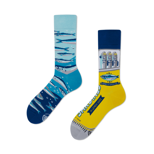 The Sardines Socken by Many Mornings