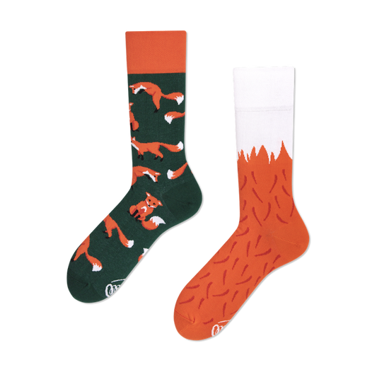 THE RED FOX Socken by Many Mornings