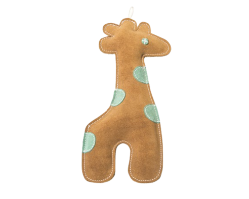 Lederspielzeug Giraffe