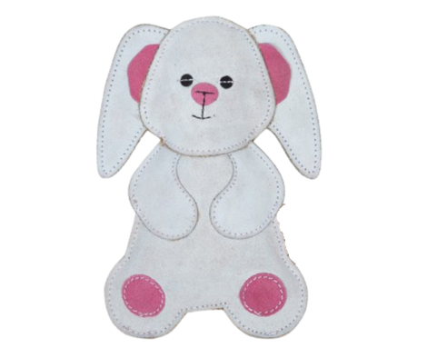 Lederspielzeug Hase