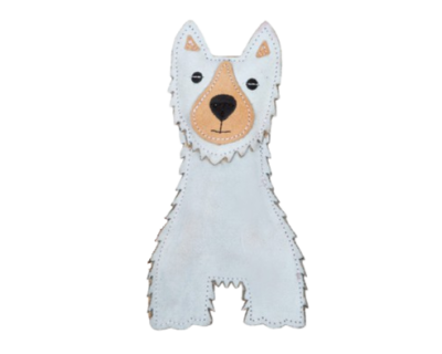 Lederspielzeug Terrier