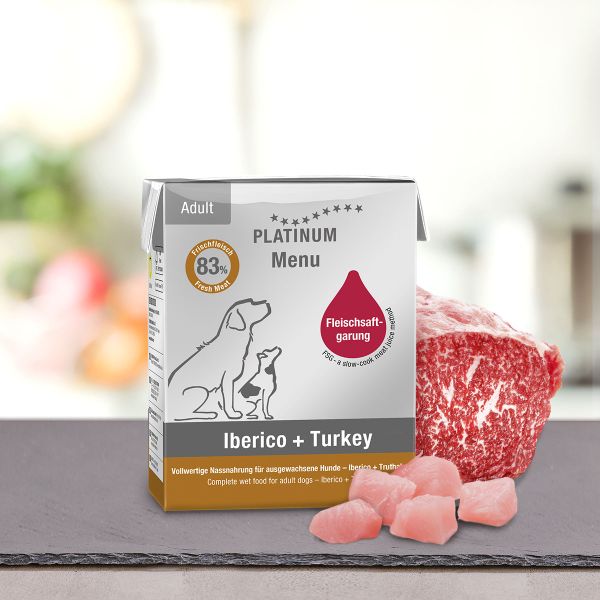 Menu Iberico+Turkey - Vollwertige Nassnahrung
