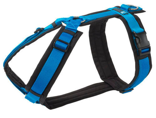 anny-x Brustgeschirr Fun schwarz/ blau
