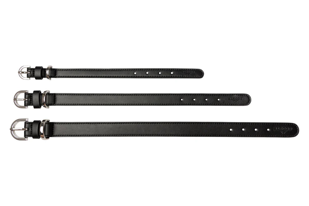 Hundehalsband Classy coal schwarz - silver